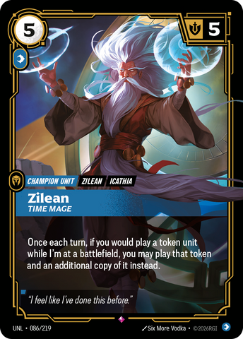 Zilean - Time Mage (Foil) - Unleashed (086/219)