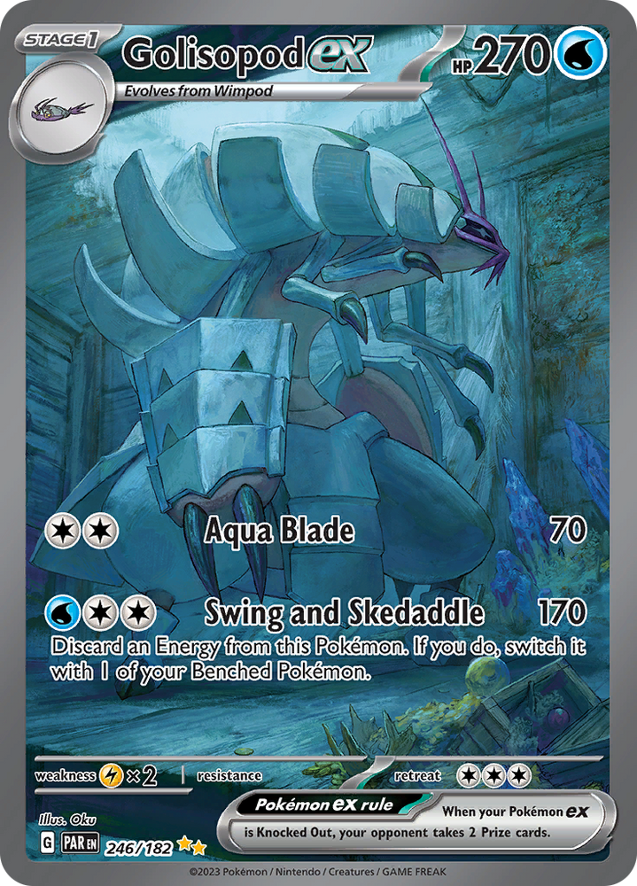 Pokemon | Golisopod ex (246/182) [Scarlet & Violet: Paradox Rift] | The Nerd Merchant