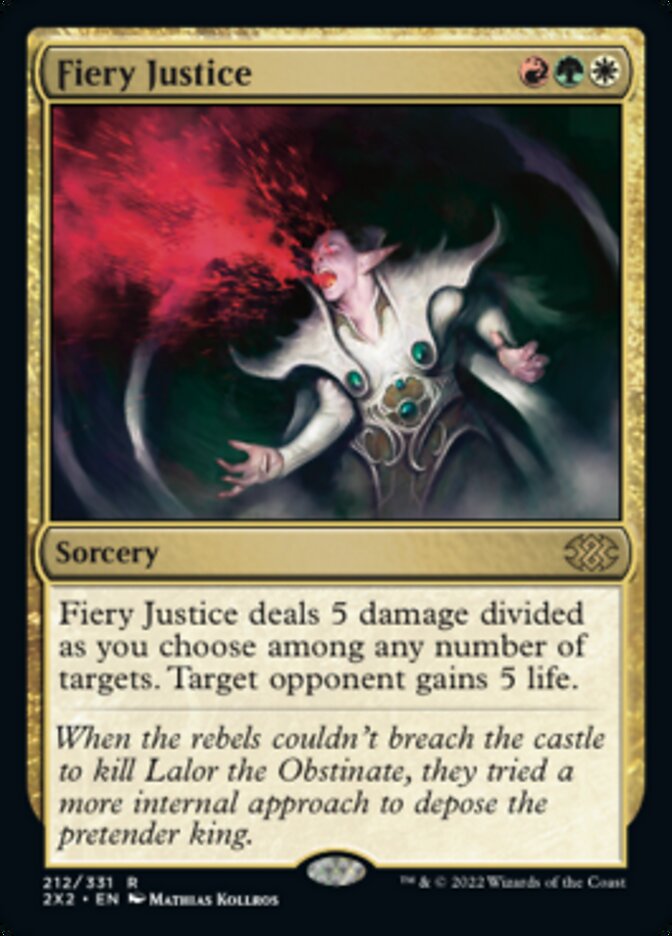 Magic | Fiery Justice [Double Masters 2022] | The Nerd Merchant