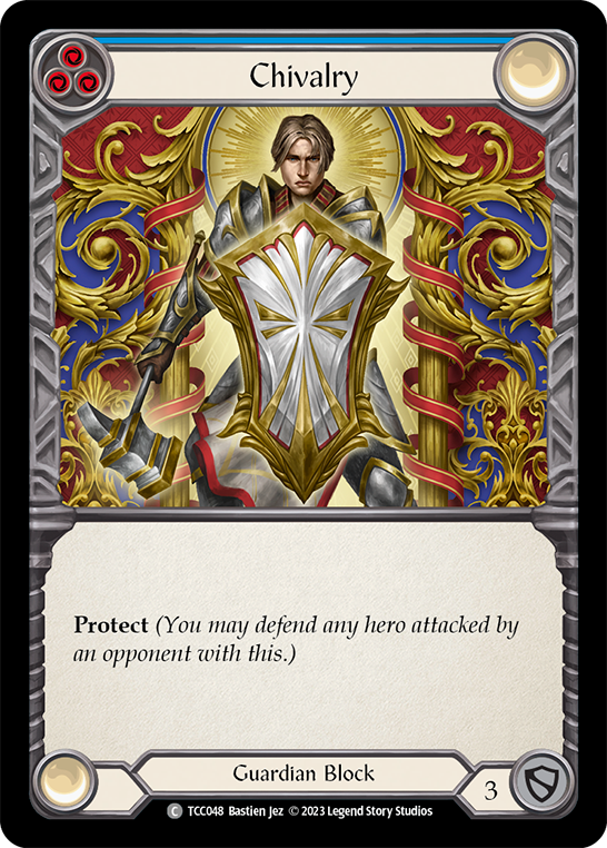 Flesh and Blood TCG | Chivalry [TCC048] (Round the Table: TCC x LSS) | The Nerd Merchant