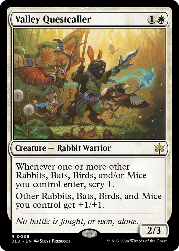 Magic | Valley Questcaller [Bloomburrow] | The Nerd Merchant