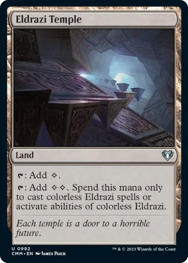 Magic | Eldrazi Temple [Commander Masters] | The Nerd Merchant