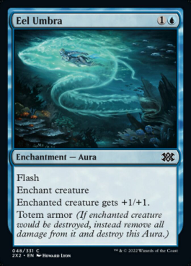 Magic | Eel Umbra [Double Masters 2022] | The Nerd Merchant