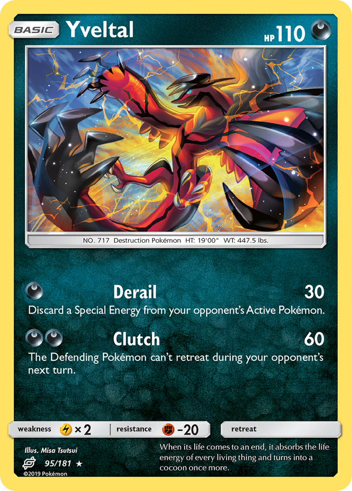 Pokemon | Yveltal (95/181) [Sun & Moon: Team Up] | The Nerd Merchant