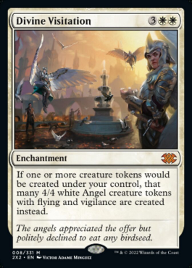 Magic | Divine Visitation [Double Masters 2022] | The Nerd Merchant