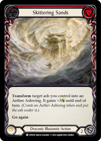 Flesh and Blood TCG | Skittering Sands (Red) [UPR036] (Uprising) | The Nerd Merchant