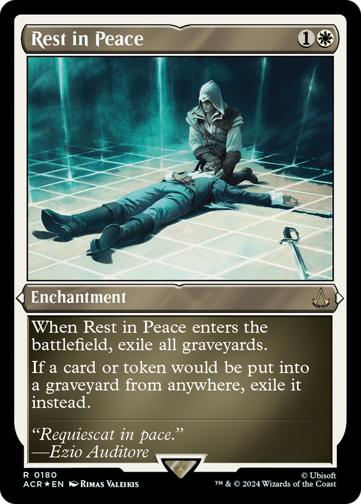 Magic | Rest in Peace (Foil Etched) [Assassin's Creed] | The Nerd Merchant
