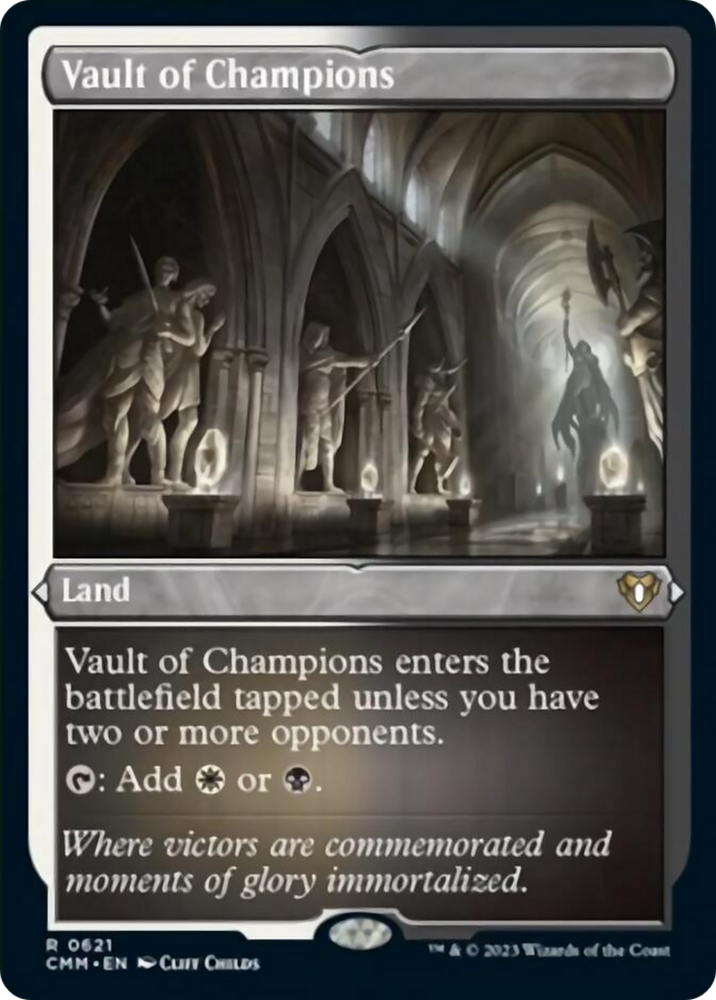 Magic | Vault of Champions (Foil Etched) [Commander Masters] | The Nerd Merchant