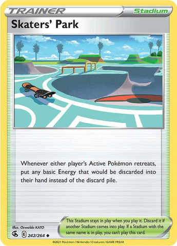 Pokemon | Skaters' Park (242/264) [Sword & Shield: Fusion Strike] | The Nerd Merchant