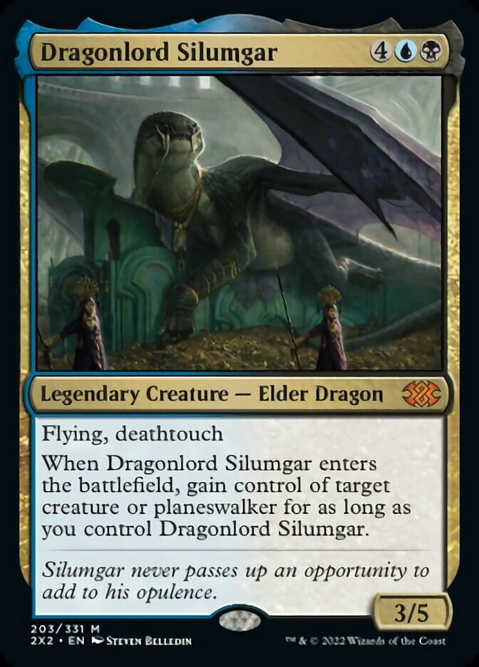 Magic | Dragonlord Silumgar [Double Masters 2022] | The Nerd Merchant