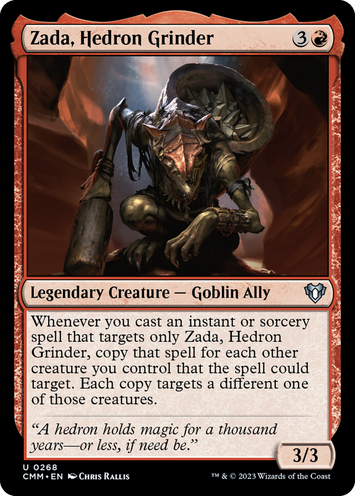 Magic | Zada, Hedron Grinder [Commander Masters] | The Nerd Merchant