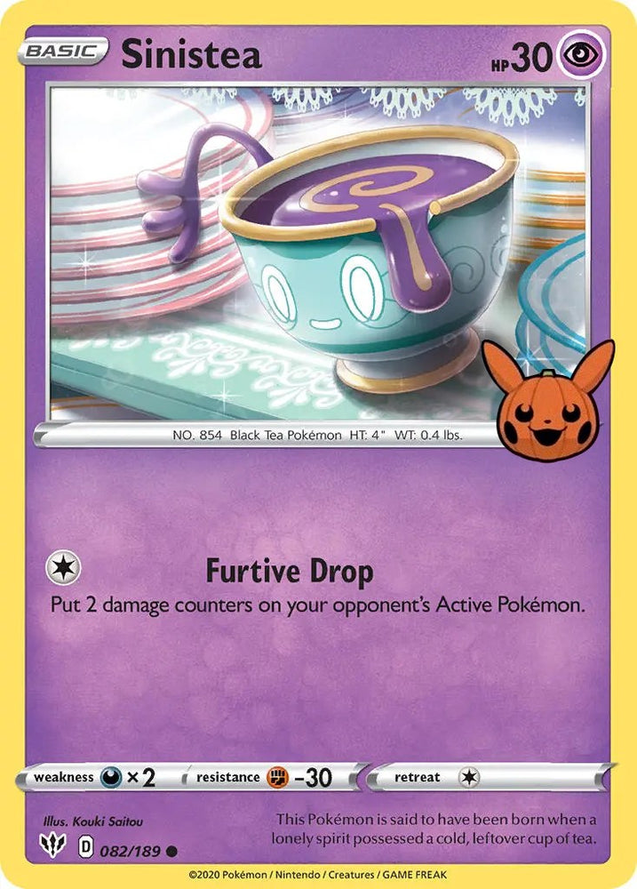 Pokemon | Sinistea (082/189) [Trick or Trade] | The Nerd Merchant