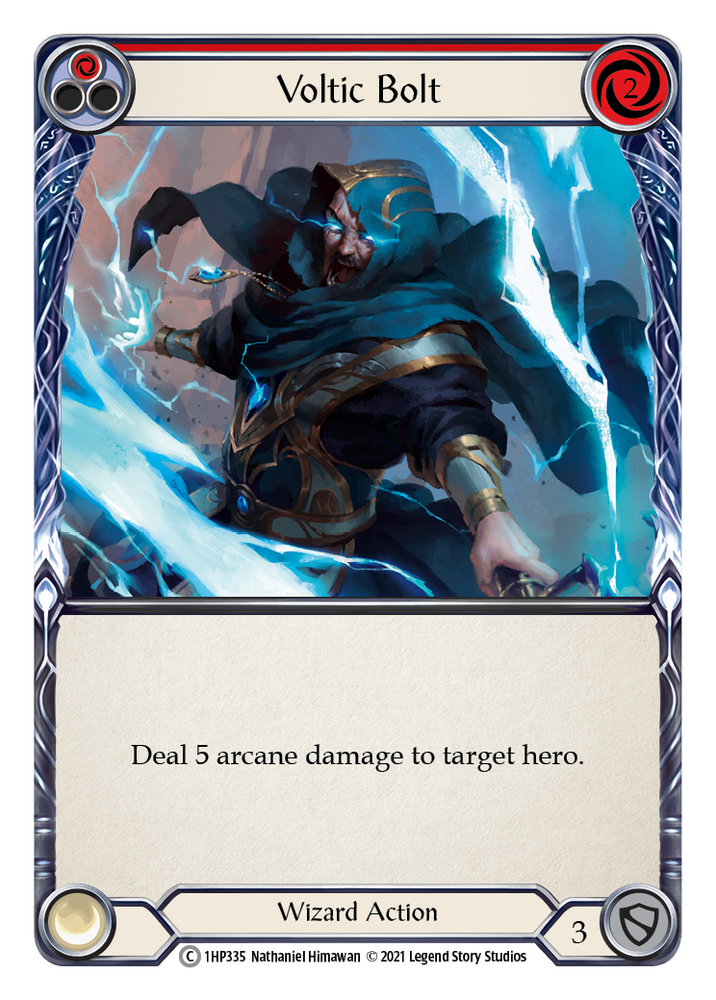 Flesh and Blood TCG | Voltic Bolt (Red) [1HP335] (History Pack 1) | The Nerd Merchant