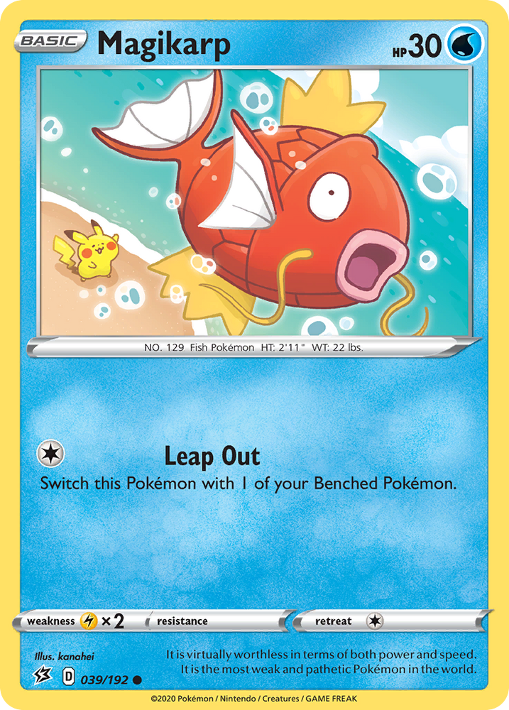 Pokemon | Magikarp (039/192) [Sword & Shield: Rebel Clash] | The Nerd Merchant