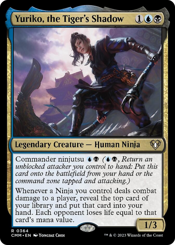 Magic | Yuriko, the Tiger's Shadow [Commander Masters] | The Nerd Merchant