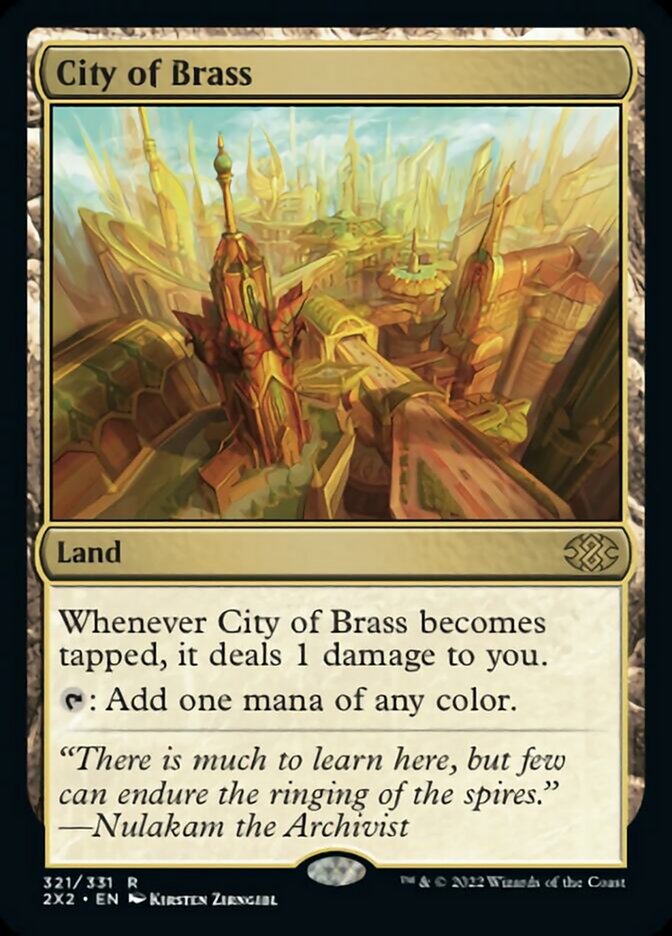 Magic | City of Brass [Double Masters 2022] | The Nerd Merchant