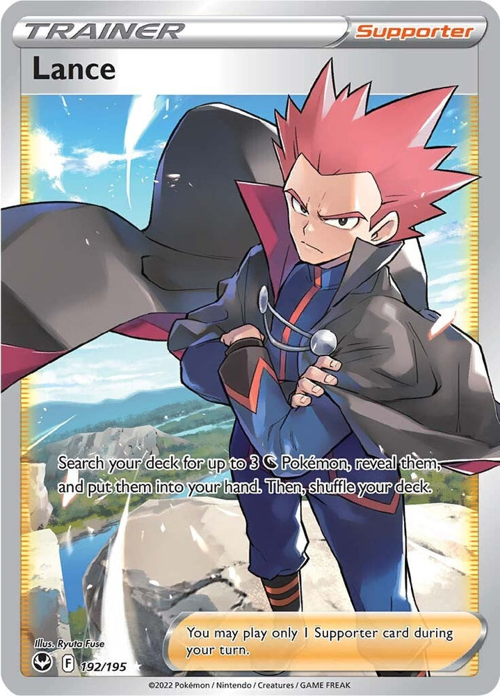 Pokemon | Lance (192/195) [Sword & Shield: Silver Tempest] | The Nerd Merchant