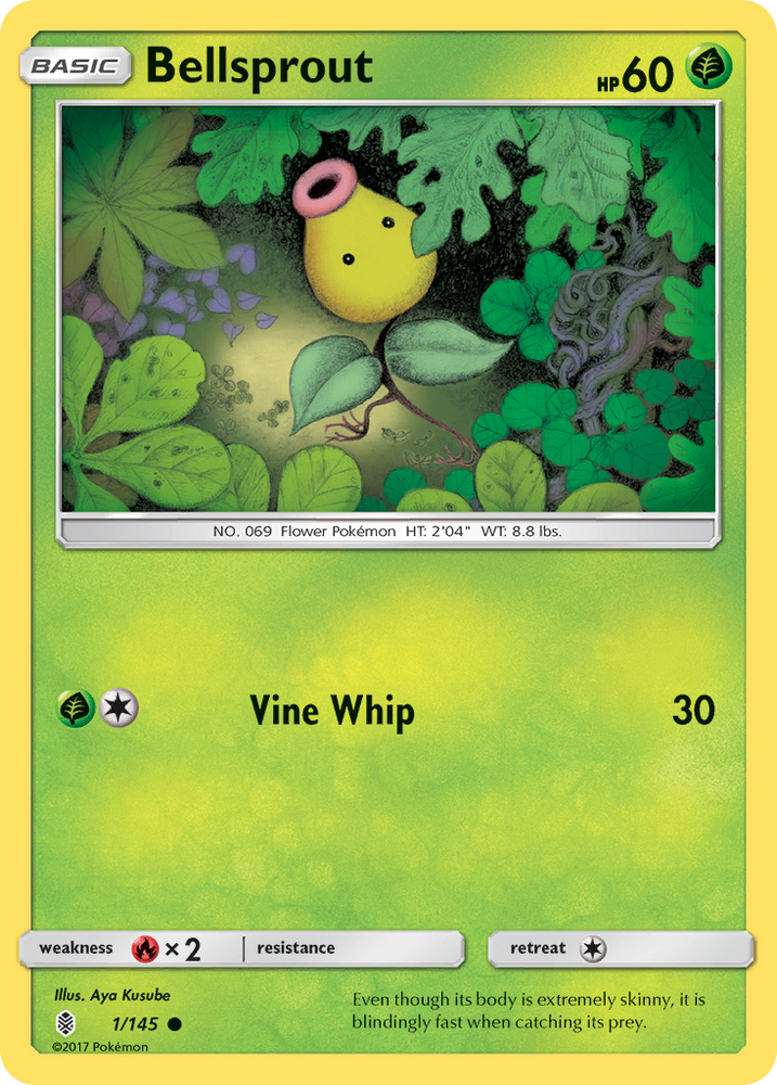 Pokemon | Bellsprout (1/145) [Sun & Moon: Guardians Rising] | The Nerd Merchant