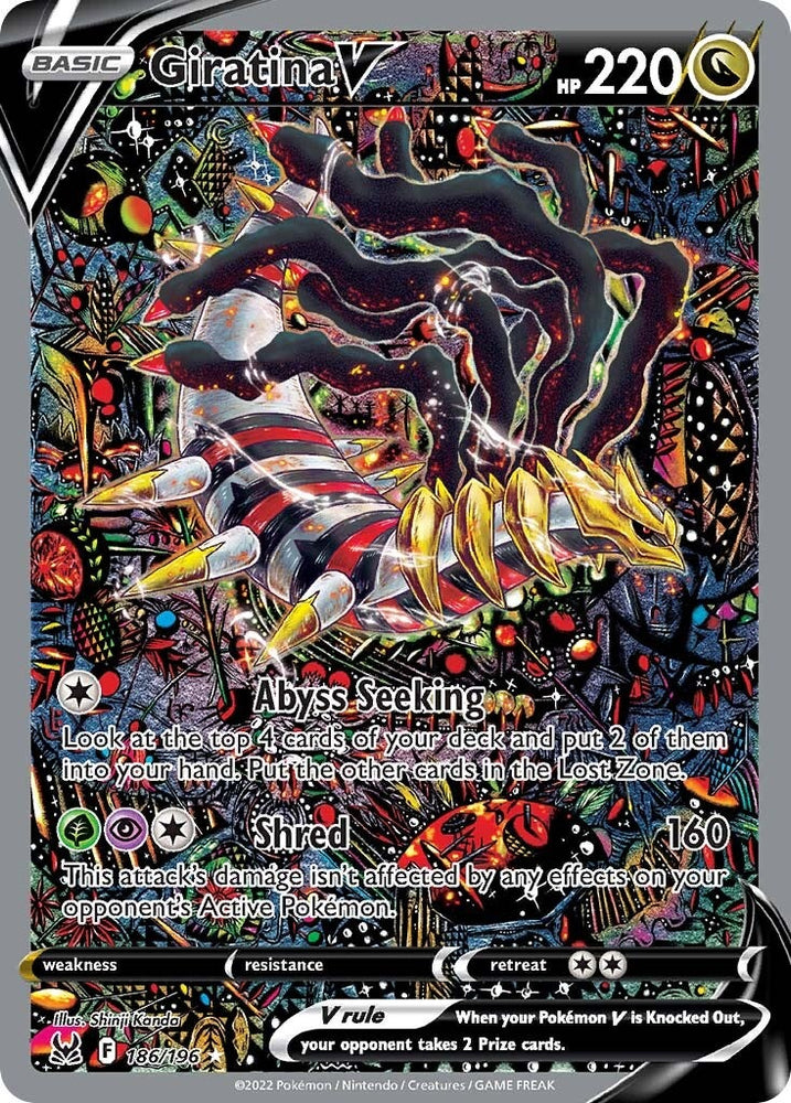 Pokemon | Giratina V (186/196) [Sword & Shield: Lost Origin] | The Nerd Merchant