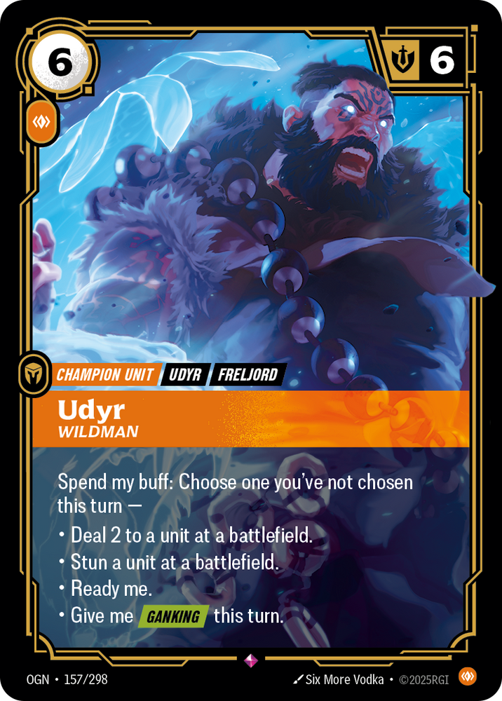 Udyr, Wildman (Foil) - Origins #157