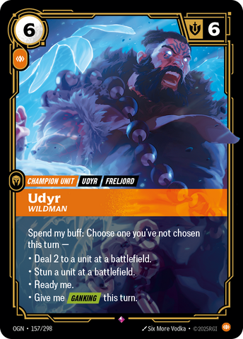 Udyr, Wildman (Foil) - Origins #157