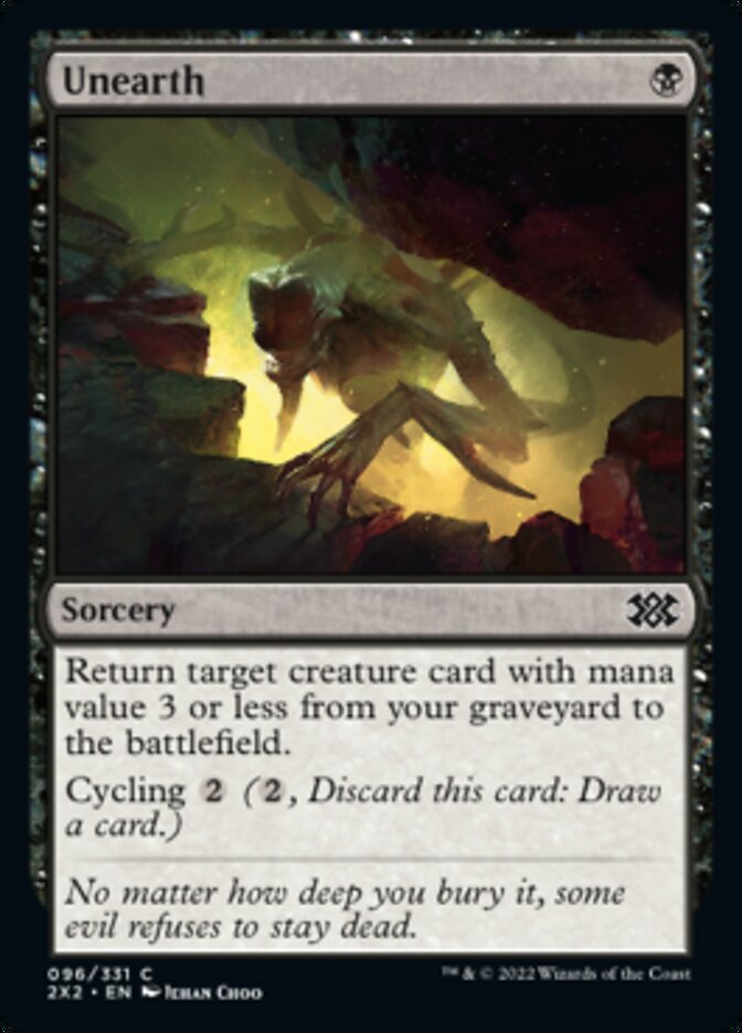 Magic | Unearth [Double Masters 2022] | The Nerd Merchant