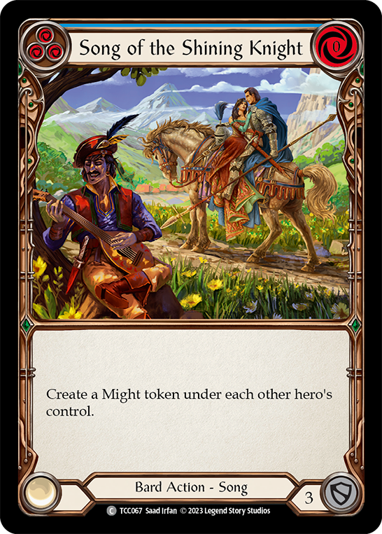 Flesh and Blood TCG | Song of the Shining Knight [TCC067] (Round the Table: TCC x LSS) | The Nerd Merchant