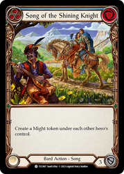 Flesh and Blood TCG | Song of the Shining Knight [TCC067] (Round the Table: TCC x LSS) | The Nerd Merchant