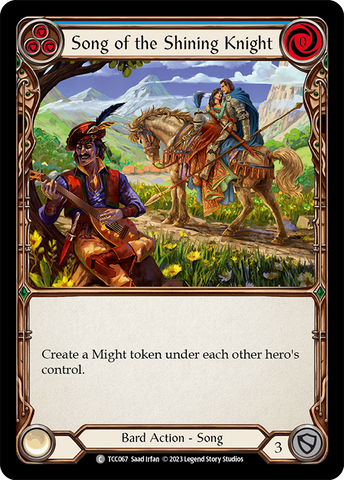 Flesh and Blood TCG | Song of the Shining Knight [TCC067] (Round the Table: TCC x LSS) | The Nerd Merchant