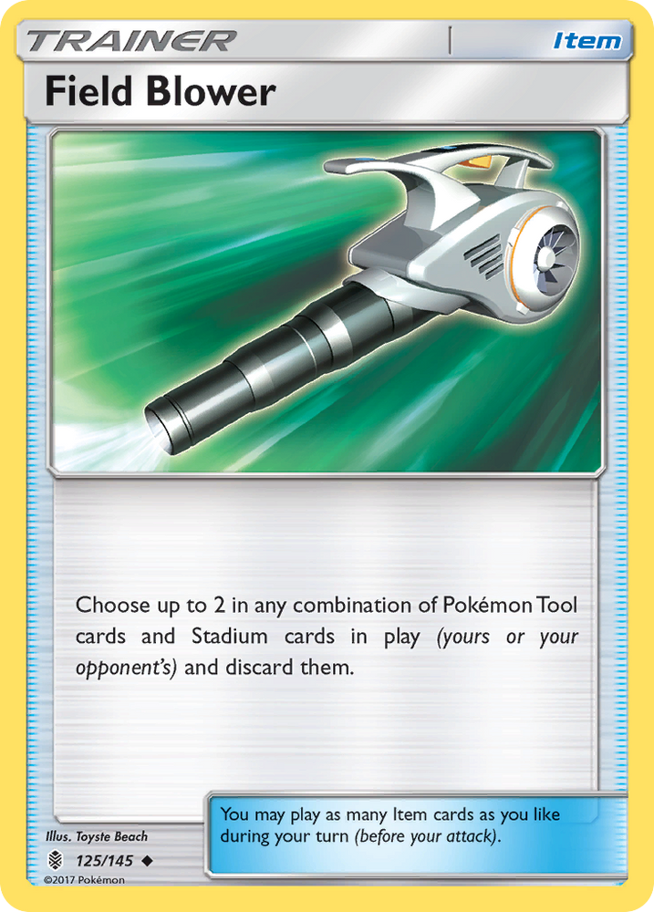 Pokemon | Field Blower (125/145) [Sun & Moon: Guardians Rising] | The Nerd Merchant