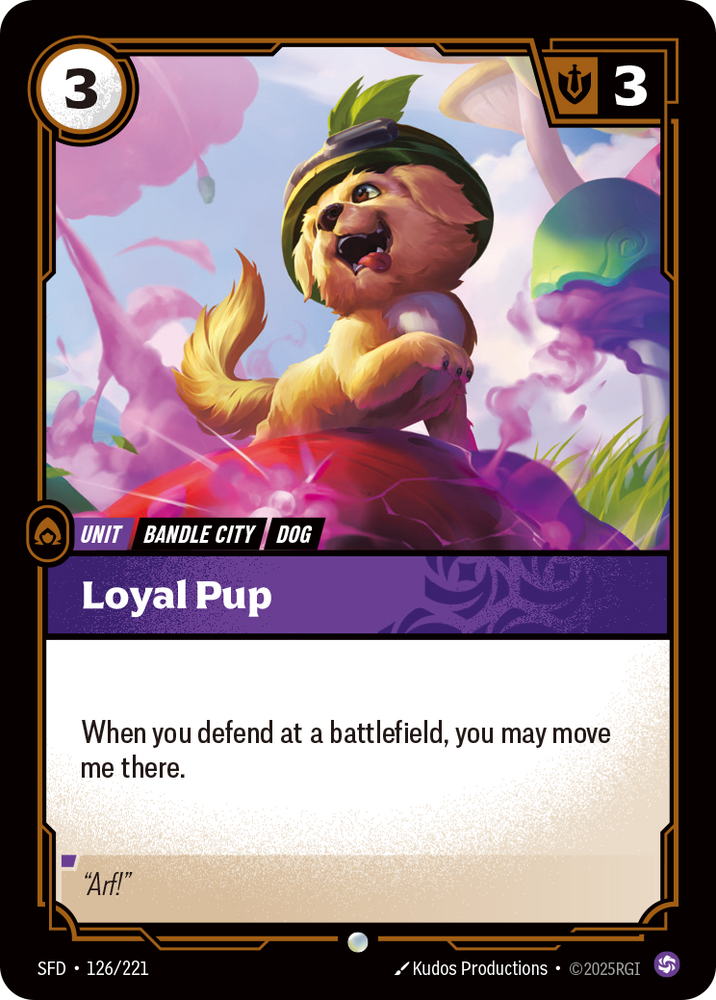 Loyal Pup (Foil) - Spiritforged #126