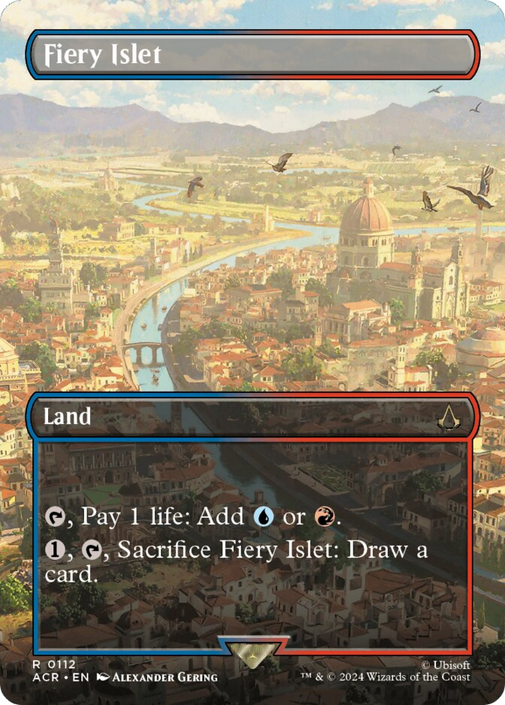 Magic | Fiery Islet (Borderless) [Assassin's Creed] | The Nerd Merchant