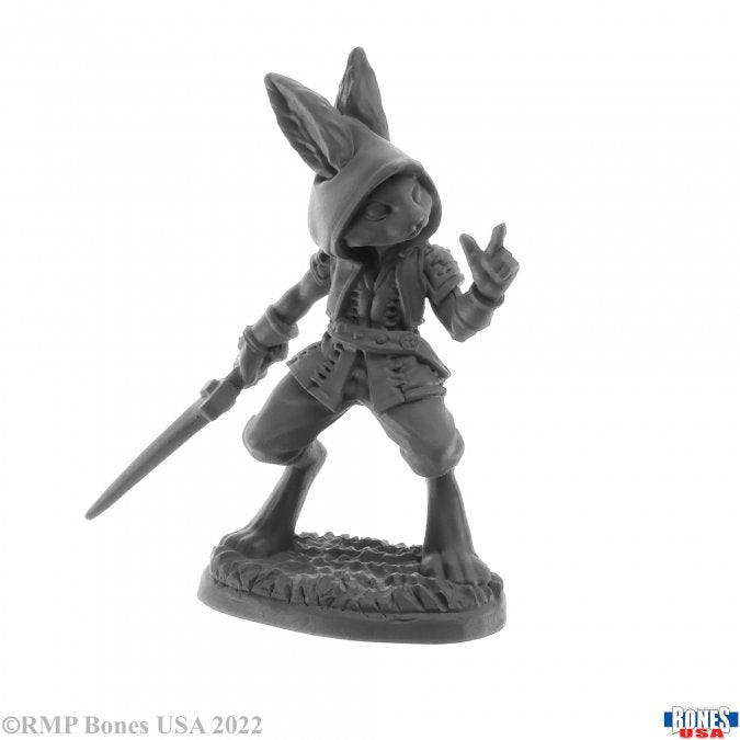 Reaper 30052: Rask, Male Harefolk Bones USA Reaper Legends