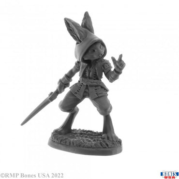 Reaper 30052: Rask, Male Harefolk Bones USA Reaper Legends