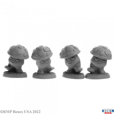 Reaper 30072: Shroomies (4) Bones USA Reaper Legends
