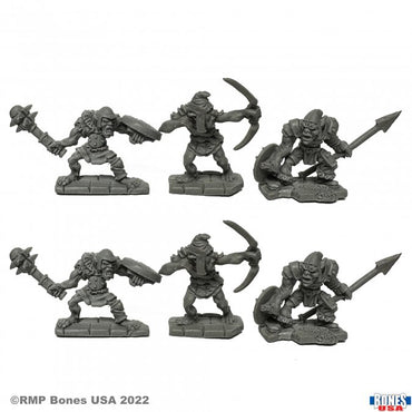 Reaper 30096: Goblins (6) Bones USA Reaper Legends