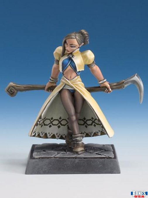 Reaper 30190: Raya, Sorceress Bones USA Reaper Legends