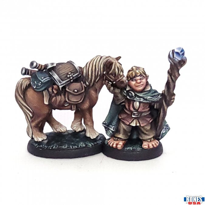 Reaper 30199: Dobbin &amp; Boulder Bones USA Reaper Legends