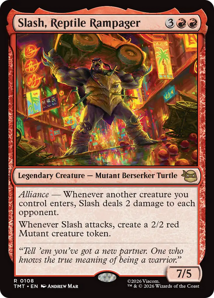 Magic | Slash, Reptile Rampager [Teenage Mutant Ninja Turtles] | The Nerd Merchant