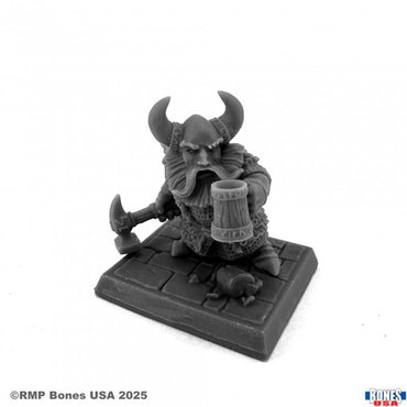 Reaper 30216: Dwarven Hero Bones USA Reaper Legends