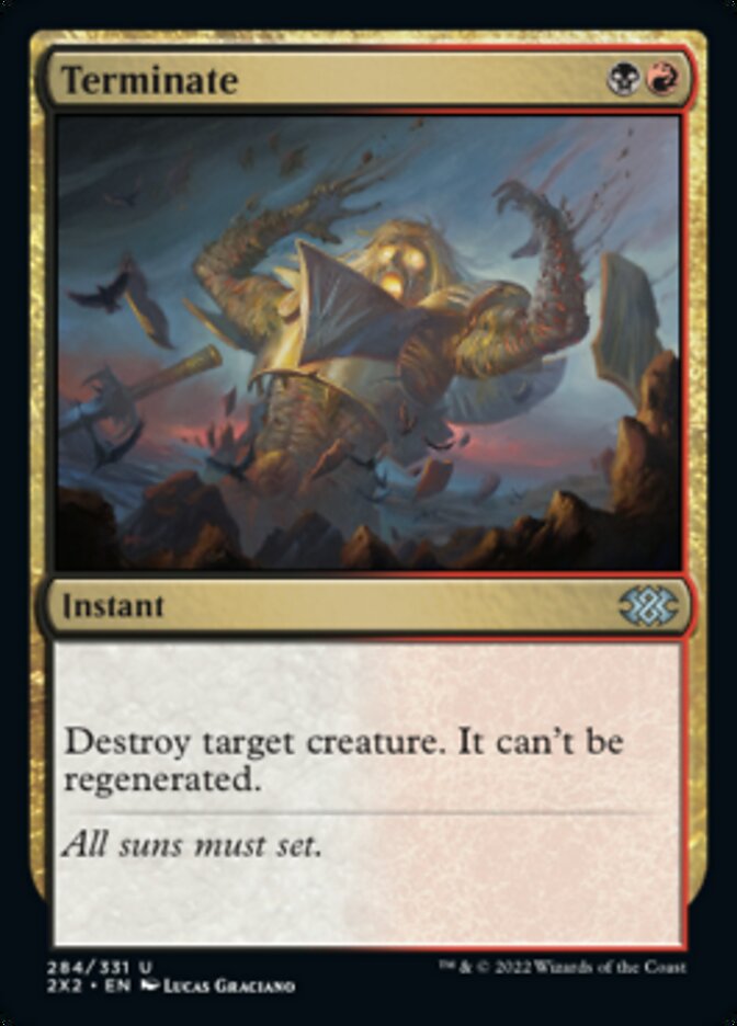 Magic | Terminate [Double Masters 2022] | The Nerd Merchant