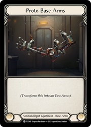 Flesh and Blood TCG | Proto Base Arms [TCC005] (Round the Table: TCC x LSS) | The Nerd Merchant