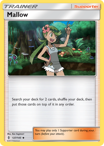 Pokemon | Mallow (127/145) [Sun & Moon: Guardians Rising] | The Nerd Merchant
