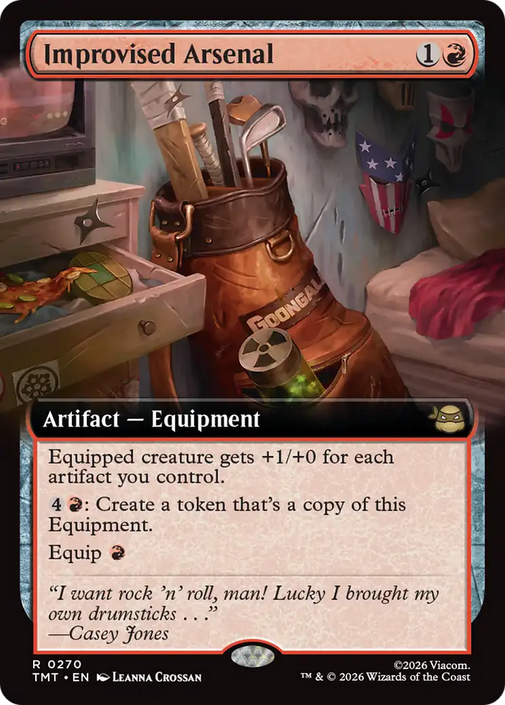 Magic | Improvised Arsenal (Extended Art) [Teenage Mutant Ninja Turtles] | The Nerd Merchant