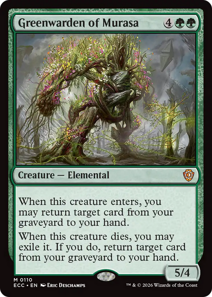 Magic | Greenwarden of Murasa [Lorwyn Eclipsed Commander] | The Nerd Merchant