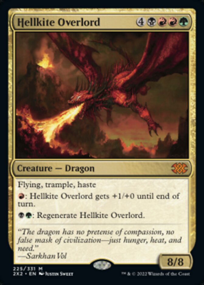 Magic | Hellkite Overlord [Double Masters 2022] | The Nerd Merchant