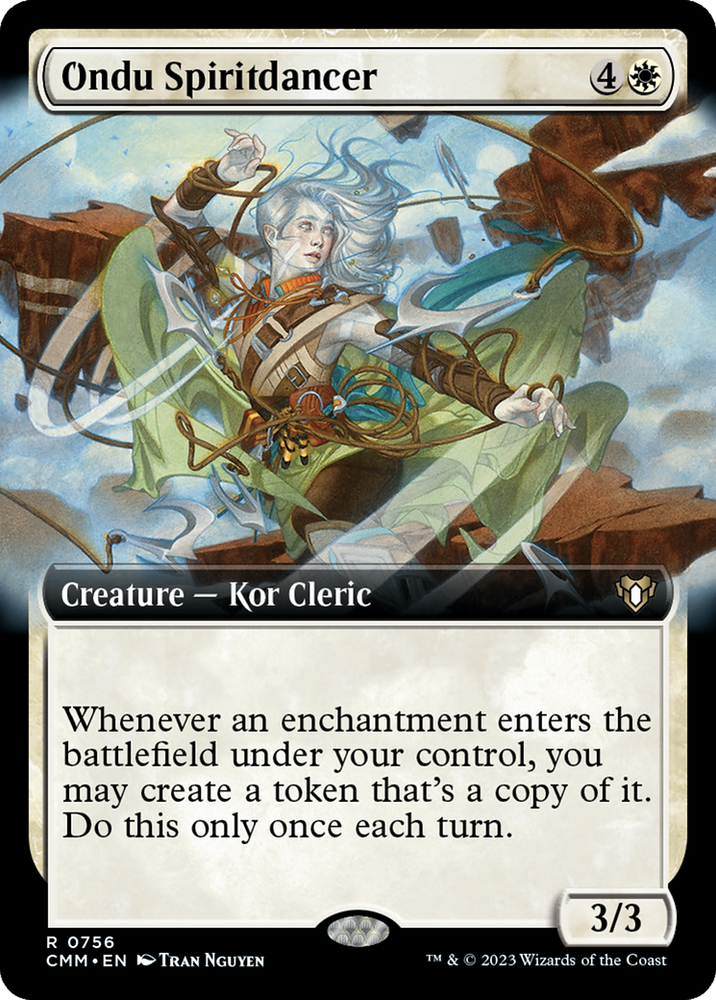 Magic | Ondu Spiritdancer (Extended Art) [Commander Masters] | The Nerd Merchant