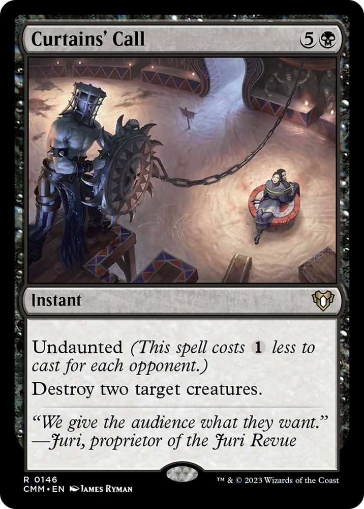 Magic | Curtains' Call [Commander Masters] | The Nerd Merchant