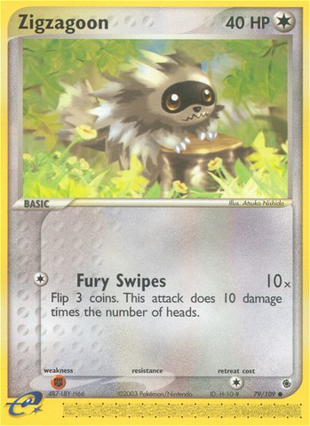 Zigzagoon (79/109) [EX: Ruby & Sapphire]