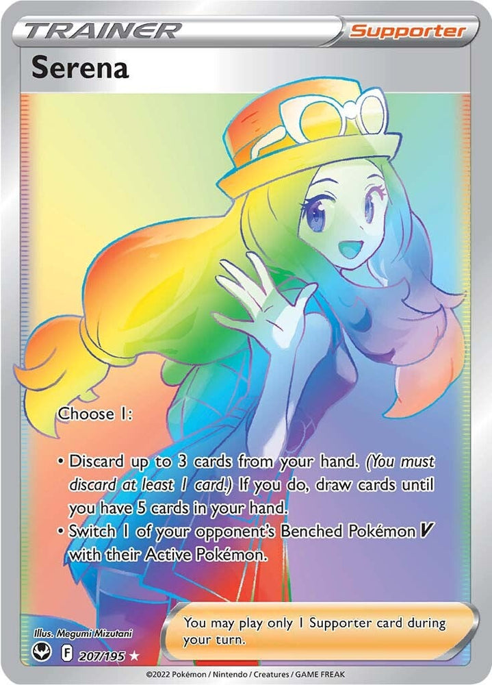 Pokemon | Serena (207/195) [Sword & Shield: Silver Tempest] | The Nerd Merchant